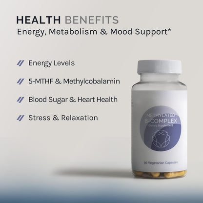 InfiniWell Complejo B Metilado - Vitaminas B – Además, colina e inositol en cantidades complementarias. – Image 2