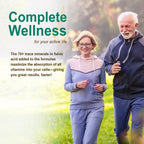 Vital Earth Minerals Bone & Wellness Support – Cal Mag Líquido + Super Multi, Multivitamínico Líquido, 2x946 ml