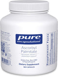 Pure Encapsulations Ascorbil Palmitato | Vitamina C | 180 Cápsulas