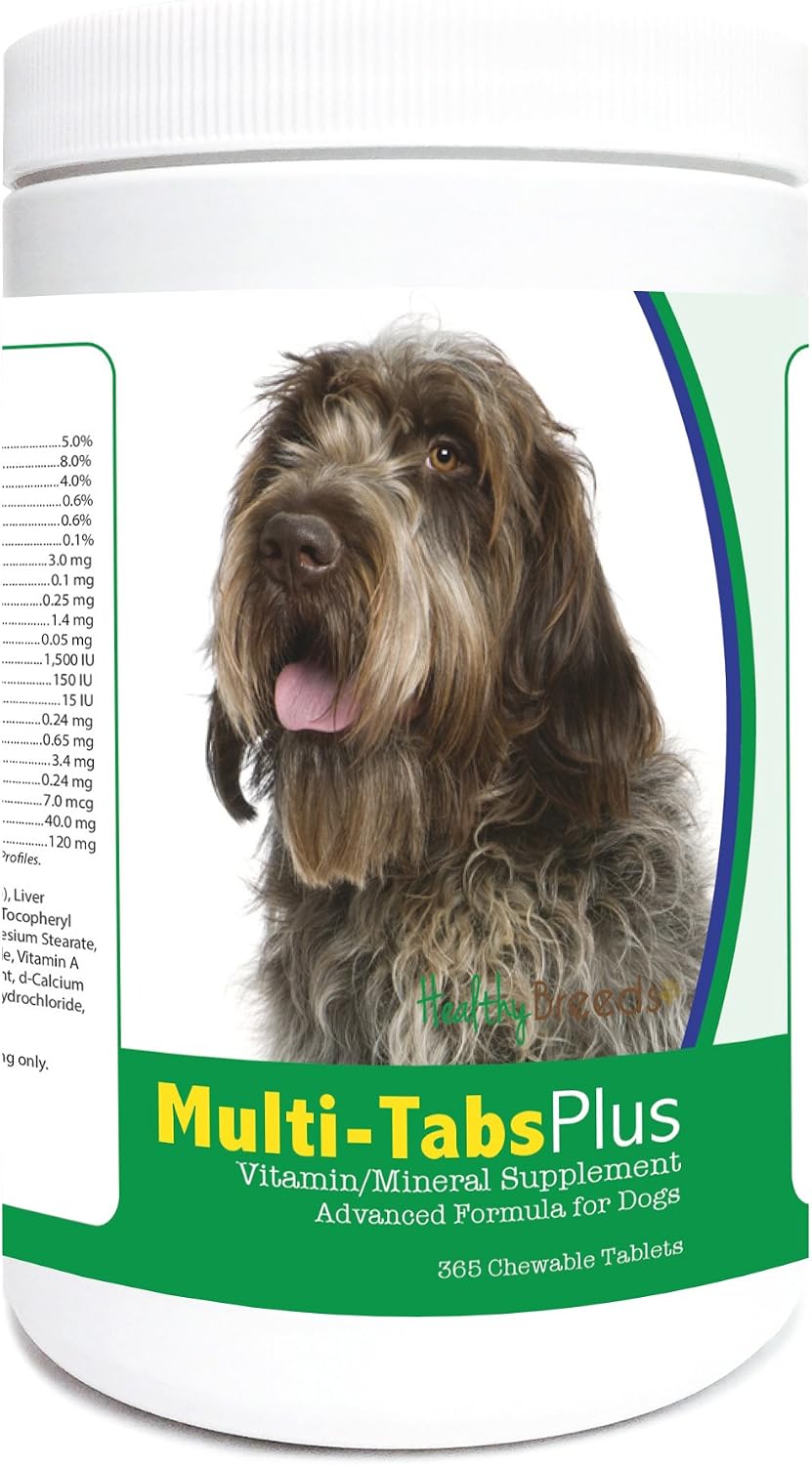 Healthy Breeds Wirehaired Pointing Griffon Multi-Tabs Plus Comprimidos Masticables 365 Unidades