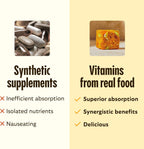GEM Bite Complete Routine Variety Pack con Multivitamínico Diario, Calma y Ayuda para Dormir