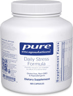 Pure Encapsulations Daily Stress Formula | Favorece la relajación y modera los efectos del estrés ocasional | 180 Cápsulas