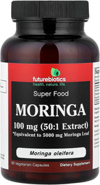 Futurebiotics Moringa 5000mg, 60 Cápsulas Vegetarianas