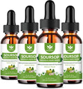 WOGORGT Gotas Líquidas de Soursop Graviola (4 Pack) - 1800mg por Dosis