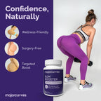 Major Curves Bum Booster Pills – Cápsulas para Aumento de Glúteos y Caderas, Alternativa Natural al BBL con Fenogreco y Ñame Silvestre