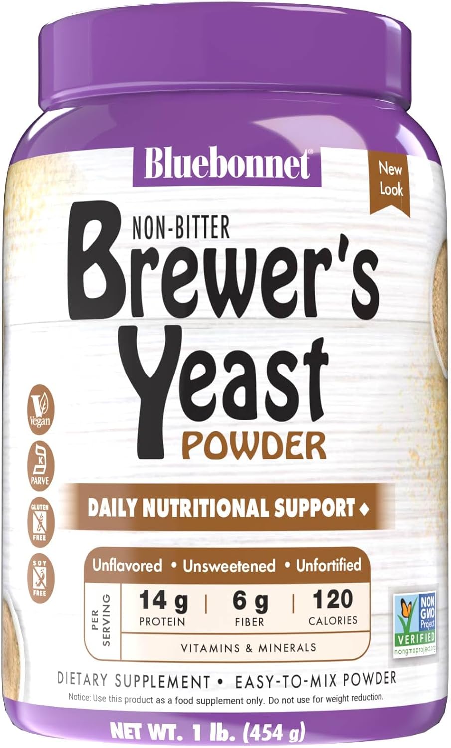 Bluebonnet Nutrition Super Earth Brewers Yeast Powder - 1 lb
