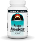 Source Naturals Super Amino Night – Fórmula Avanzada de Aminoácidos – 240 Comprimidos