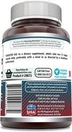 Amazing Formulas DHEA Micronizado 50 mg, 180 Cápsulas Veganas