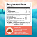 Kids Focus Gummies - Gomitas de Concentración para Niños con Extracto de Té Verde, Vitaminas B6 y B12 - 90 unidades