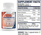 Blood Pressure 911 – Suplemento para el Apoyo de la Presión Arterial – Fórmula Natural con Espino Blanco, Olivo y Vitamina B12 – 60 Cápsulas