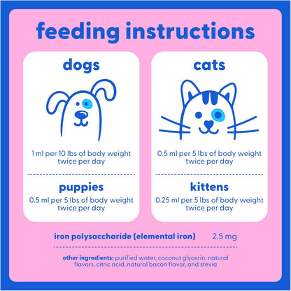 Taily AminoPets Suplemento Líquido de Hierro para Perros y Gatos – Image 6