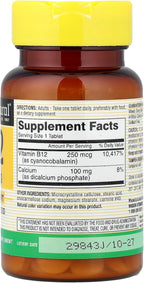 Mason Vitamins Vitamina B12 250 mcg Comprimidos