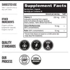Triquetra Health – Vitamina C Orgánica de Fruta Entera con Bioflavonoides y Rutina (250 mg, 90 Cápsulas)