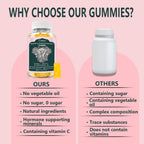 Premium Feminine Balance Gummies - Gomitas de Salud Vaginal con Probióticos y Vitamina C - 60 Gomitas