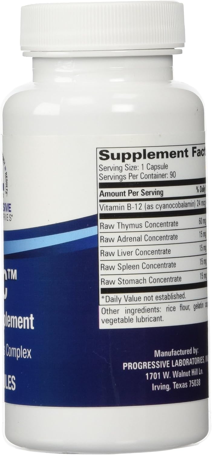 Progressive Labs GSC - Complemento Alimenticio de Apoyo Nutricional, 90 Cápsulas