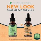Animal Essentials Eye Defense Support for Dogs and Cats, 30 ml - Organic Bilberry and Marigold Herbal Blend, Alcohol-Free