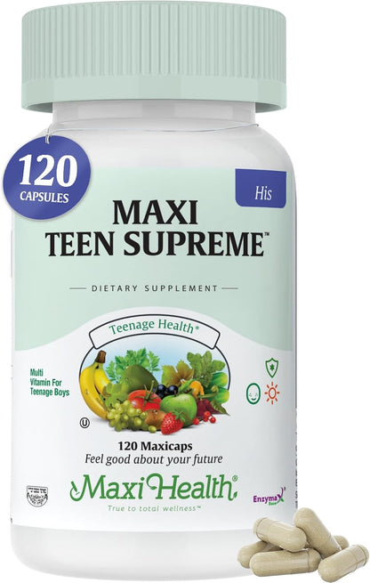 Teen Multivitamin Supreme para Chicos 12-17 – Enzymax Vital (enzimas digestivas): Mezcla patentada de enzimas – Image 10