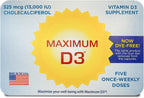 Maximum D3 13,000 IU - 60 Cápsulas (Suministro para 60 Semanas)