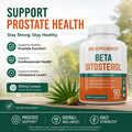 KRK SUPPLEMENTS Beta Sitosterol 800mg per serving, 90 capsules, Prostate Support