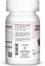 Maxi Health Vitaminas Prenatales para Mujeres – Una al Día con Hierro, Folato, Colina, Vitamina D3 y Nutrientes Esenciales – Suplemento de Alta Absorción – 120 Comprimidos