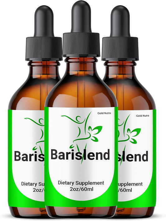 Barislend Drops – Suplemento Líquido – Pack de 3