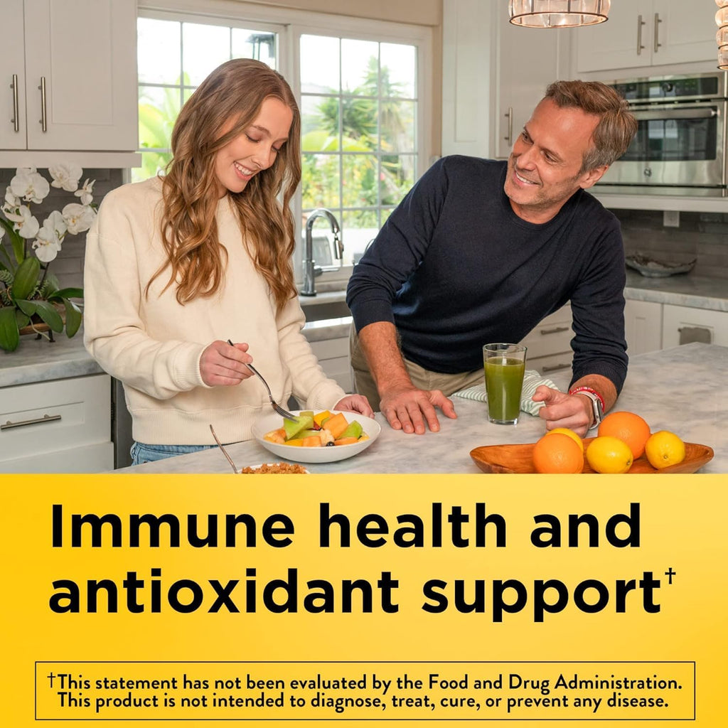 Nature Made Vitamina C 500 mg Caplets, 300 Caplets (3 Envases de 100)