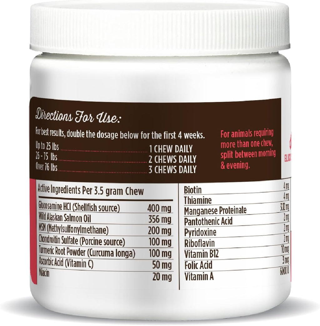 VetPro Complete Multivitamínico 5 en 1 para Perros Pequeños, 60 Comprimidos Masticables (Suministro para 60 Días)