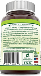 Herbal Secrets Dandelion Root Supplement | 520 mg | 120 Cápsulas Vegetales