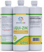 BrainChild Nutritionals LiquiZinc Fórmula Líquida de Zinc (Sin Sabor, 473ml)