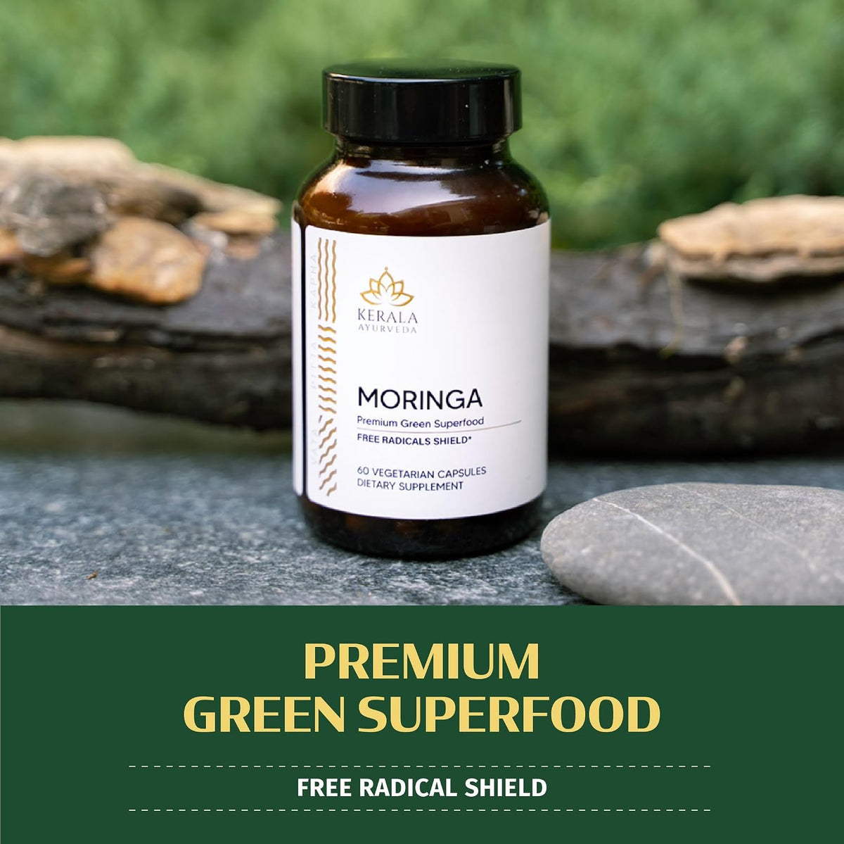 Kerala Ayurveda Moringa 450 mg - 60 Cápsulas Vegetales – Image 4