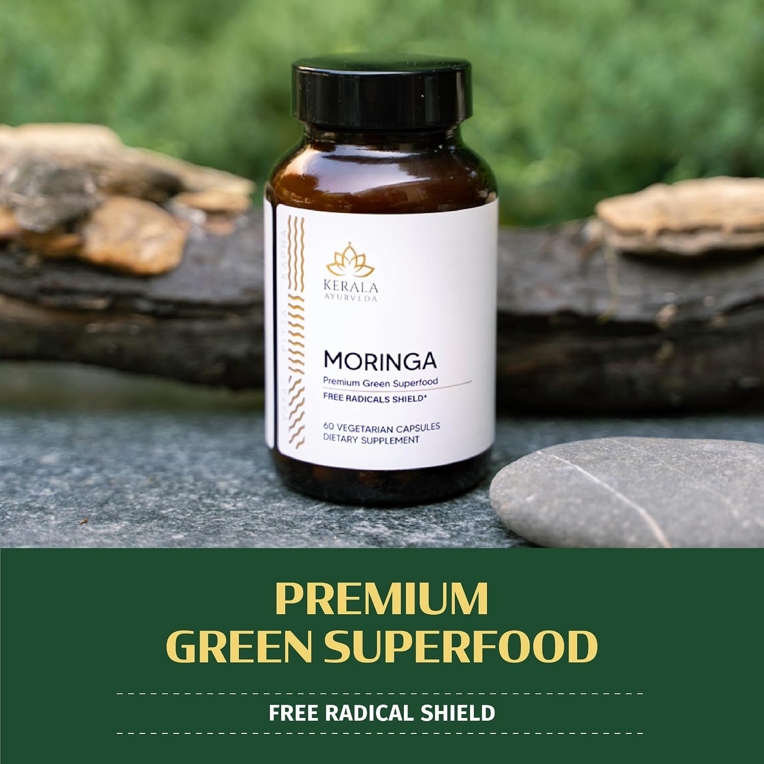 Kerala Ayurveda Moringa 450 mg - 60 Cápsulas Vegetales