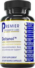 Premier Research Labs Deltanol - Tocotrienoles Vitamina E, 100 mg por Cápsula, 60 Cápsulas