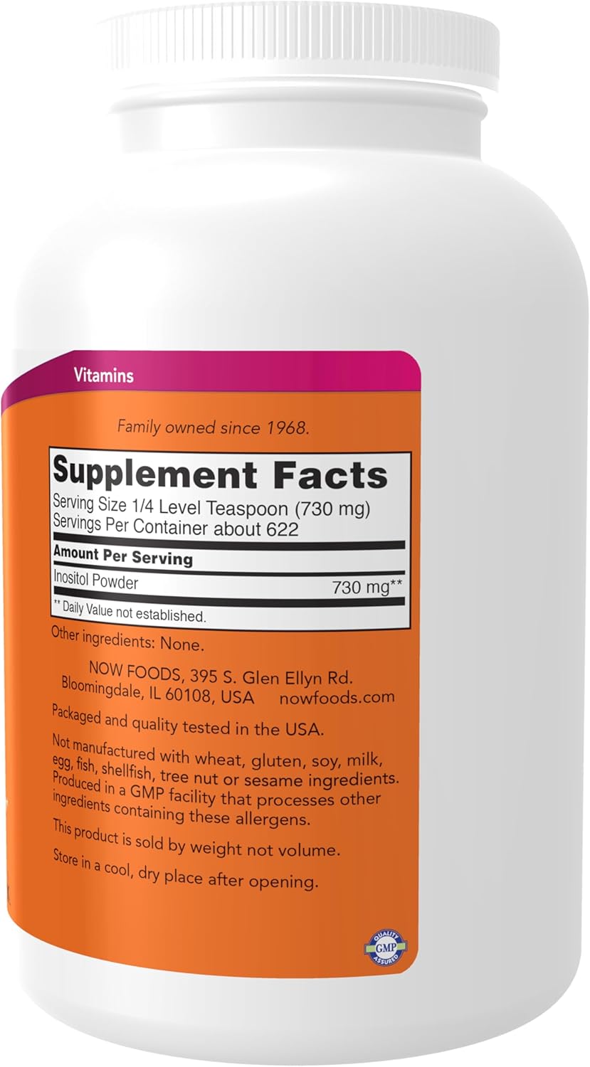 Inositol Powder (454 g) - NOW Foods