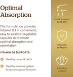 Solgar Vitamina D3 (Colecalciferol) 125 mcg (5000 UI), 240 Cápsulas Vegetales