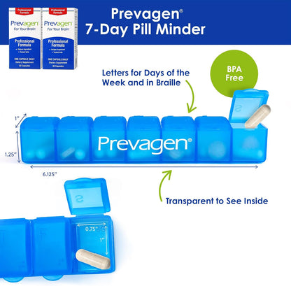 Prevagen Professional Formula - 60 Cápsulas (2 Meses) | Para tu Cerebro | Apoaequorina y Vitamina D3 con Pastillero de 7 Días – Image 5