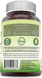 Amazing India Gymnema 500 mg | Cápsulas Veganas | No-GMO | Sin Gluten | 120 Cápsulas