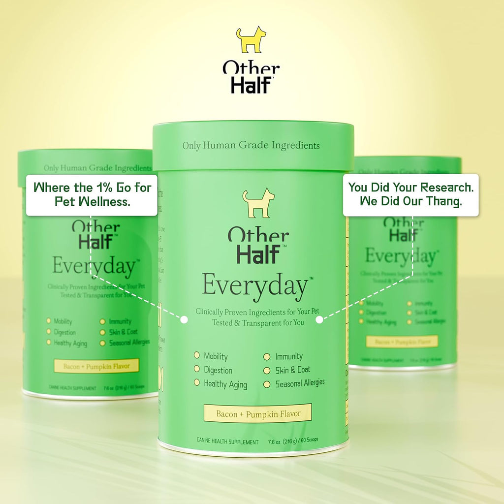 Other Half Everyday - Multivitamínico en polvo para perros