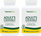 NaturesPlus Multivitamínico Masticable para Adultos, Sabor Piña - 180 Comprimidos