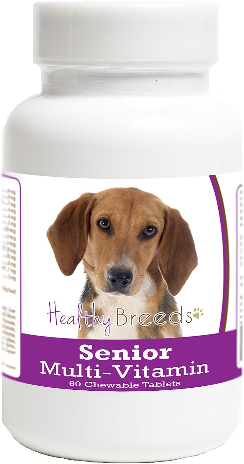 Healthy Breeds Harrier Senior Dog Multivitamin Tablets 60 Count