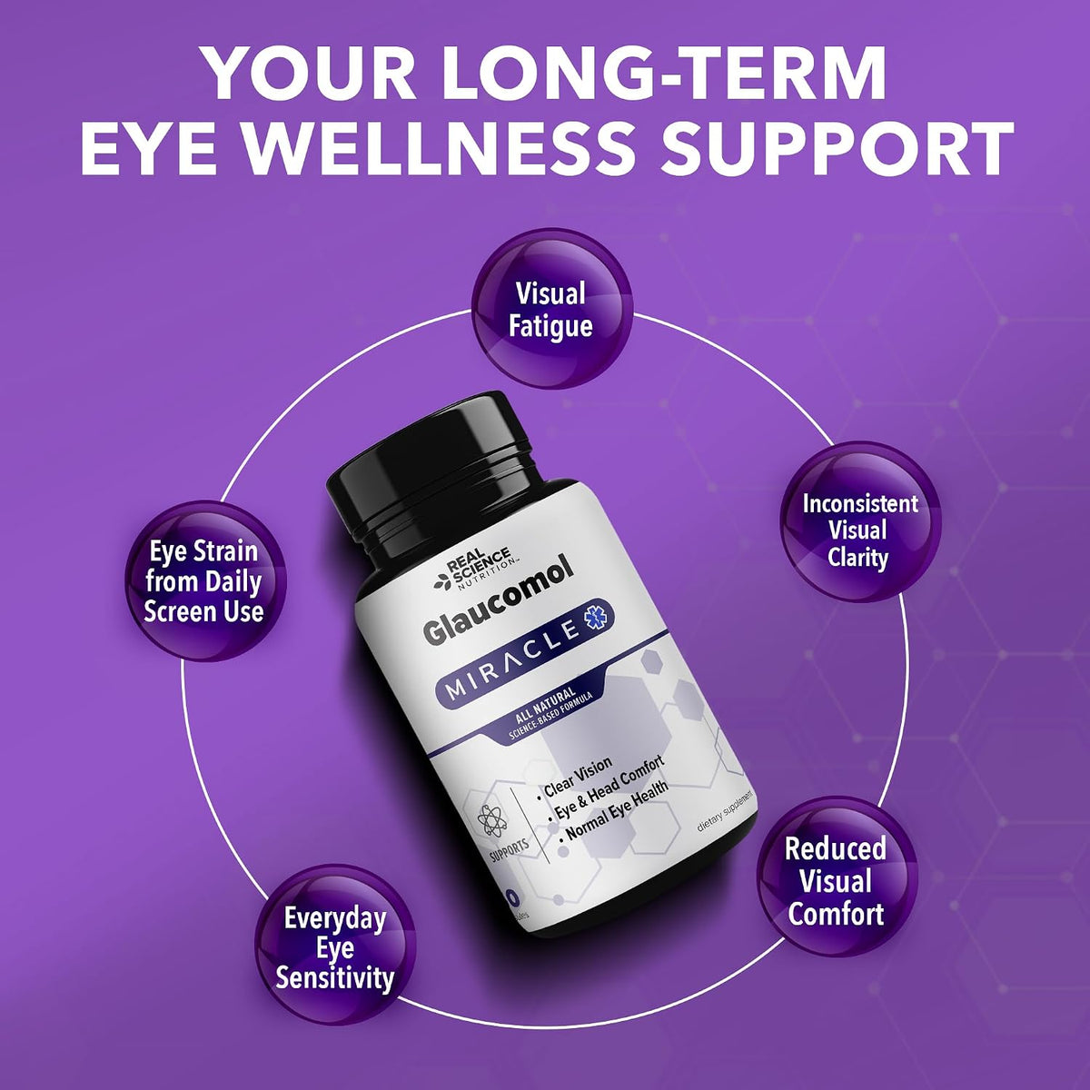 Real Science Glaucomol Miracle - Suplemento – Vitamina B12: Favorece el metabolismo energético normal y la función – Image 3