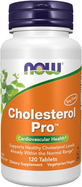 NOW Foods Cholesterol Pro™ con Bergamonte™ y Esteroles Vegetales, 120 Comprimidos