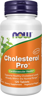 NOW Foods Cholesterol Pro™ con Bergamonte™ y Esteroles Vegetales, 120 Comprimidos