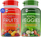 Suplemento de Frutas y Verduras en Cápsulas - 90 Cápsulas (Pack de 6) - TM NATURALS