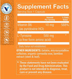 The Vitamin Shoppe L-Tirosina 500, 100 Cápsulas