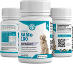 Pawsitive SAMe 100 mg para Perros – Complemento Hepático con S-Adenosilmetionina – Sabor a Bacon – 30 Comprimibles