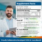 Vita Spark Vitamina D3 K2 Liposomal con Magnesio - 5000 UI D3, 100 mcg K2 MK-7, 90 Cápsulas Blandas
