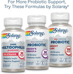 SOLARAY Multidophilus Probiotic 12 Strains 20B CFU with Inulin – 50 Enteric Capsules