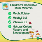 Raise Them Well Multivitamínico Masticable para Niños - Sabor Fresa