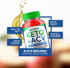 Ketofit ACV Gummies 1000mg - Gominolas Keto con Vinagre de Manzana (2 Paquetes, 120 Gominolas)