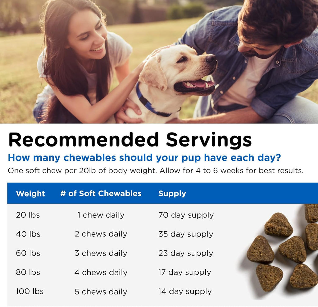 Nutri-Vet Adult-Vite Plus Multivitamínico para Perros, Snacks Blandos, 70 Unidades